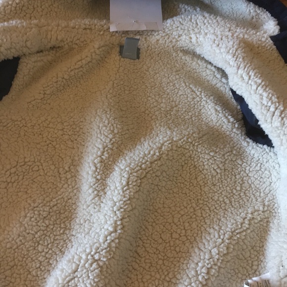 Toddler navy blue gap zip up sweatshirt - Picture 2 of 3